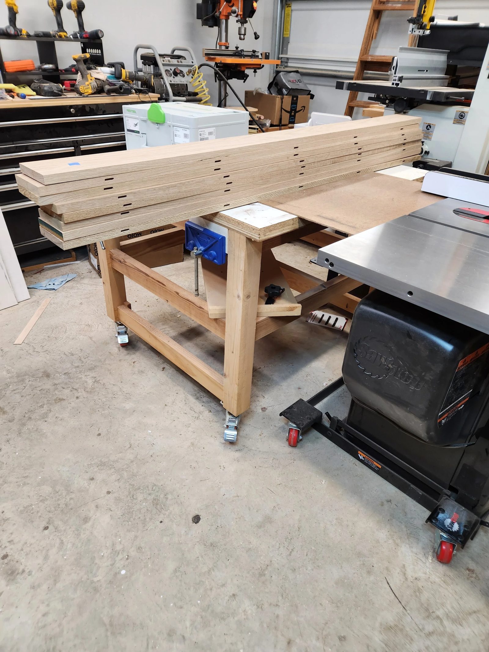 White Oak Dining Table