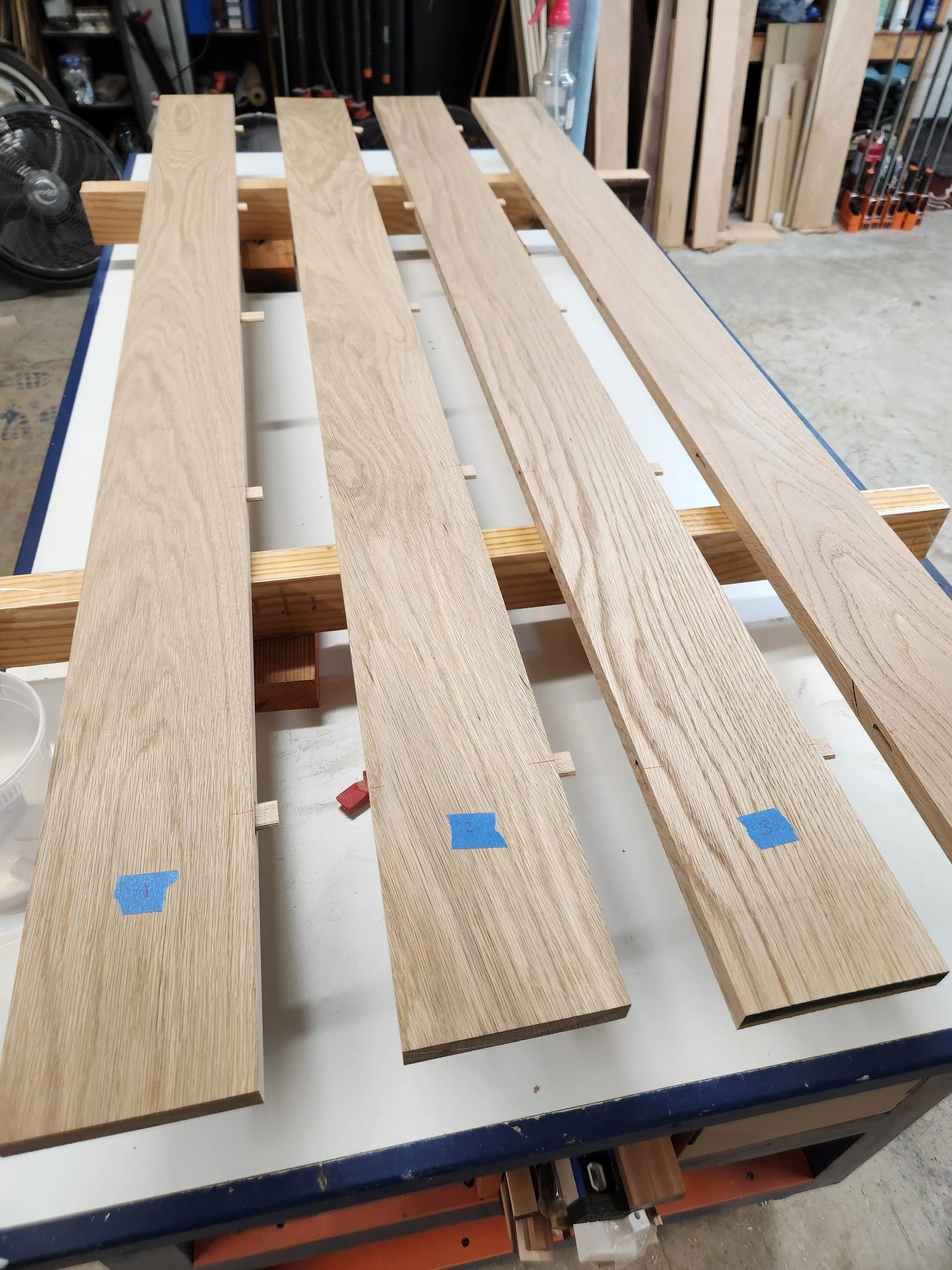 White Oak Dining Table