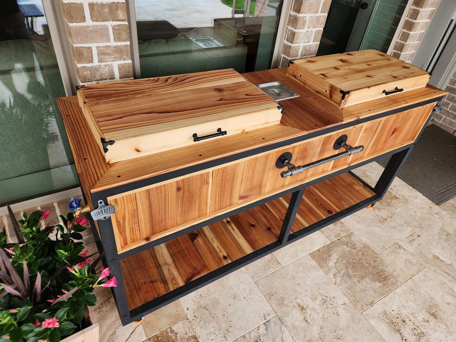 Cedar Patio Cooler